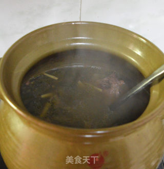 Red Bean Vegetable Dried Pork Bone Soup recipe