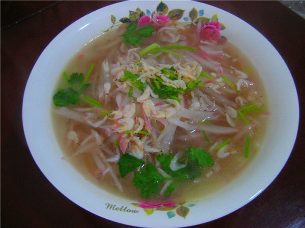 Light Radish Soup recipe