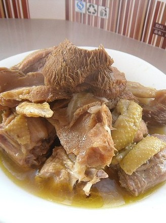 Stewed Chicken Head Mushroom recipe