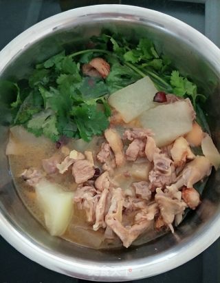 Sour Radish Stewed Duck Soup recipe