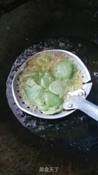 Fried Bean Cake (bean Cake with Chive Flavor) recipe