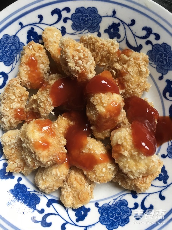 Crispy Chicken Rice Flower recipe