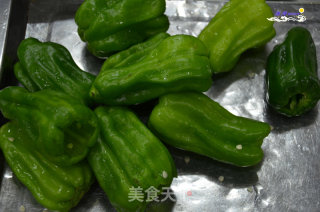 Green Pepper Stuffed Meat recipe