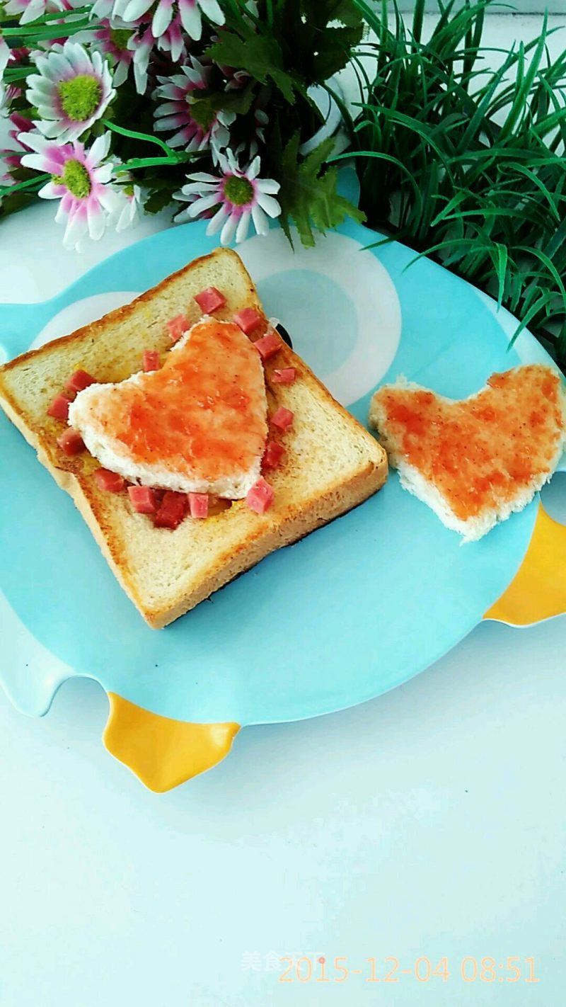 Toast Egg Hidden Deep recipe