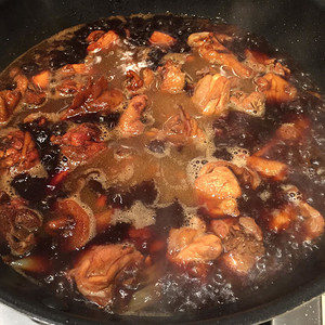 Chicken Stewed with Mushrooms recipe