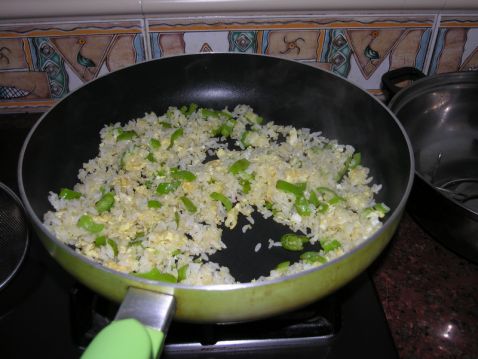 Hangjiao Egg Fried Rice recipe