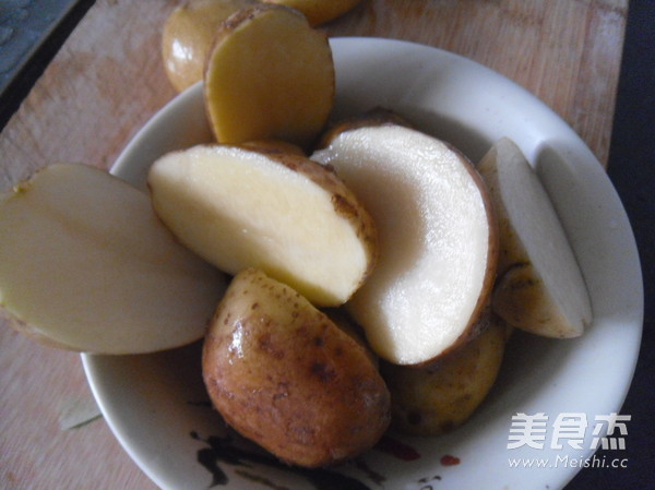 Mashed Potatoes with Cheese Egg Yolk recipe