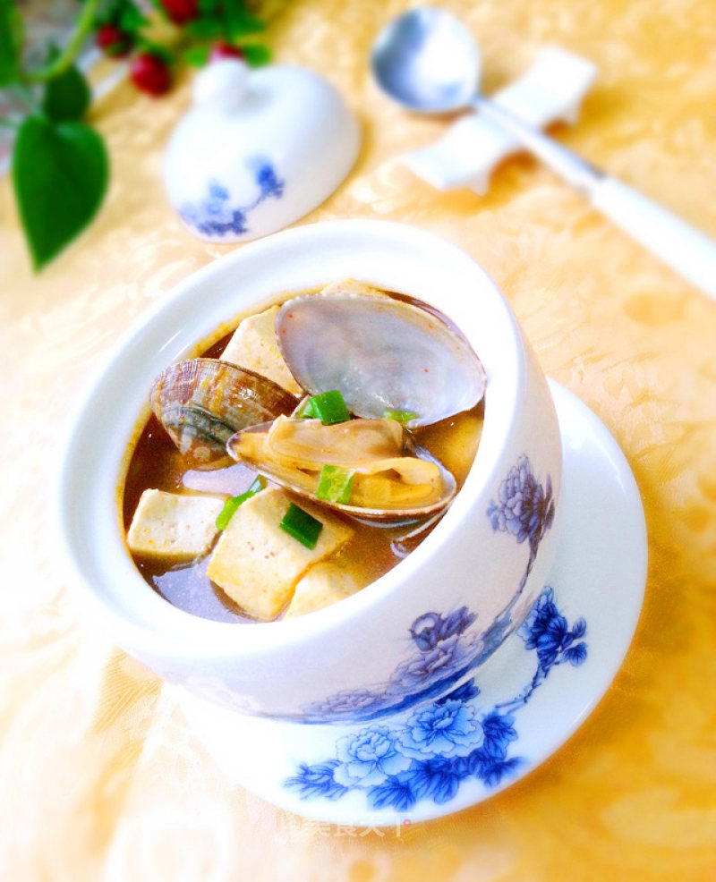 Korean Clam Tofu Soup recipe