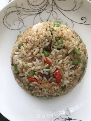 Fried Rice with Bacon and Vegetables recipe