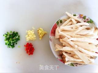 Shredded Eryngii Mushrooms in Cold Dressing recipe