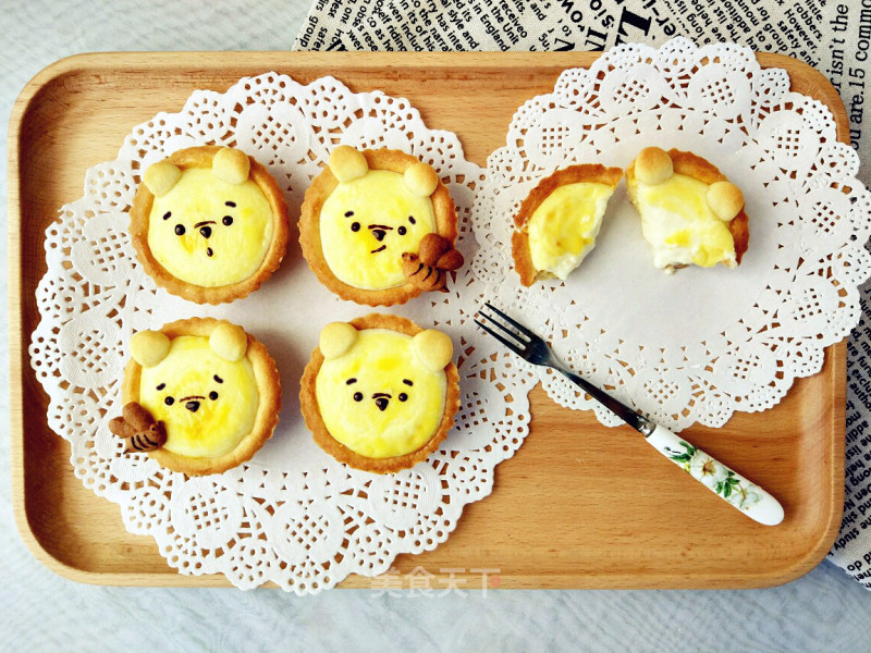 Winnie The Pooh Cheese Tart recipe