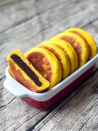 Crispy Pumpkin and Red Bean Cake recipe