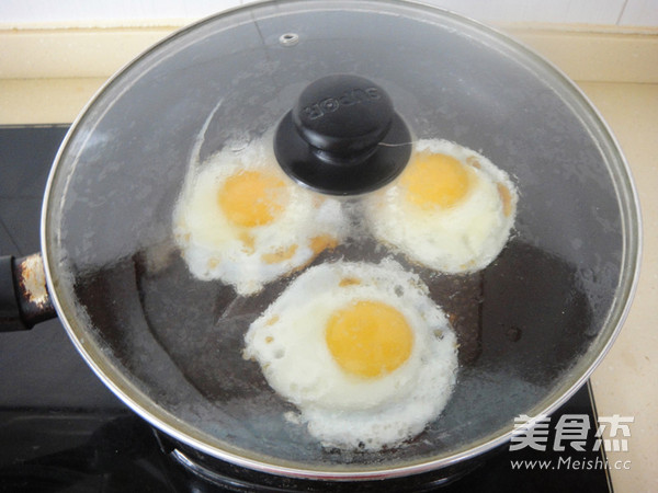 Fried Poached Egg recipe