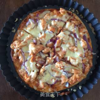 Orleans Grilled Chicken Pizza recipe