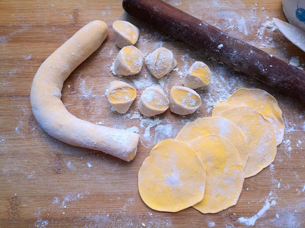 Pumpkin Steamed Dumplings recipe