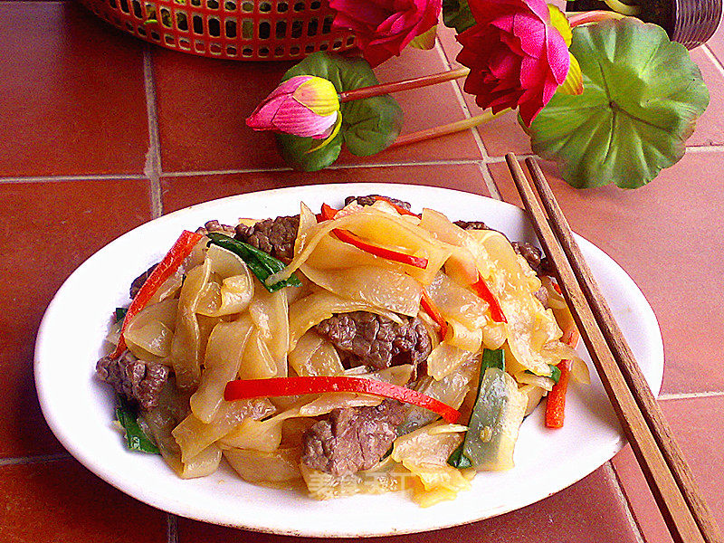 Stir-fried Beef River recipe