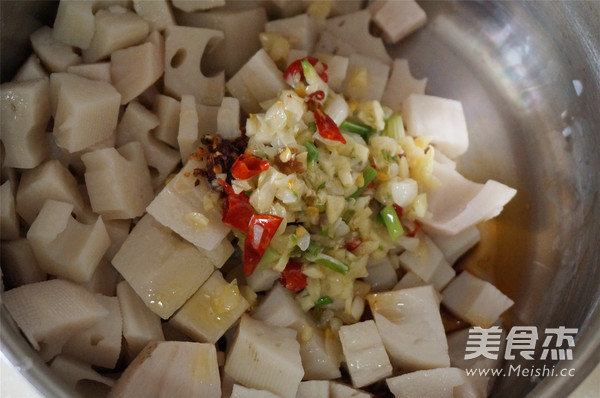 Cold and Crispy Lotus Root recipe
