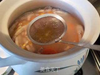 Yam Carrot Chicken Feet Soup recipe