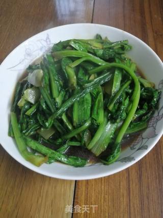 Lettuce in Oyster Sauce recipe