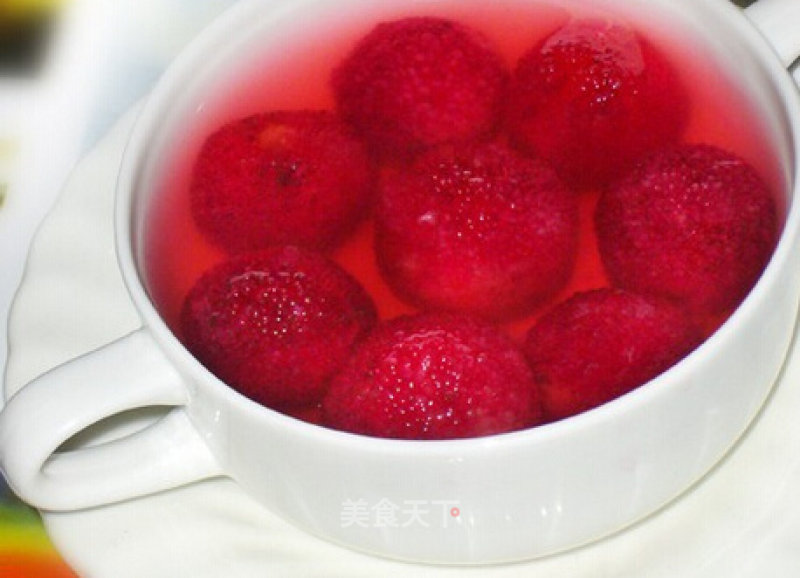 A Comfortable Bowl of Bayberry in Syrup recipe