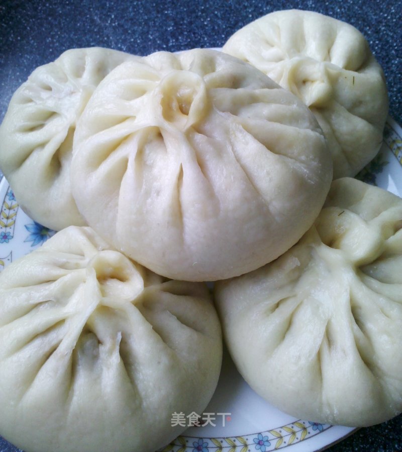 Pork and Cowpea Buns recipe