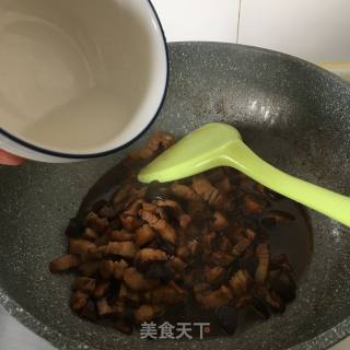 Mushroom Braised Pork Rice recipe