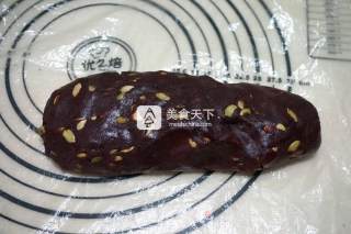 #aca烤明星大赛#red Yeast Pumpkin Seed Biscuits recipe