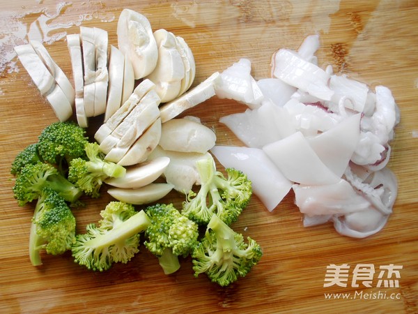 Steamed Seafood Tofu recipe