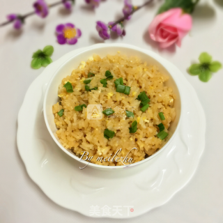 Fried Rice with Scallion Oil and Egg recipe