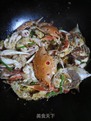 Braised Three-eyed Crab in Oil recipe