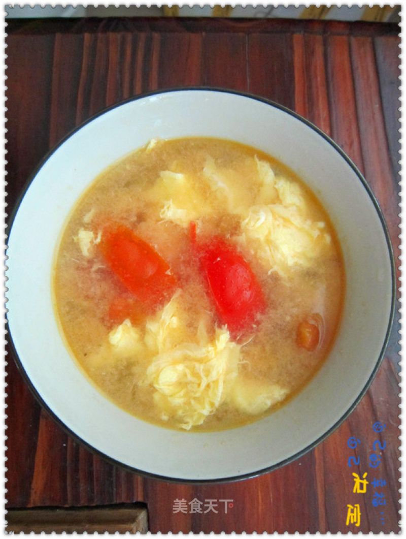 Tomato and Egg Soup recipe