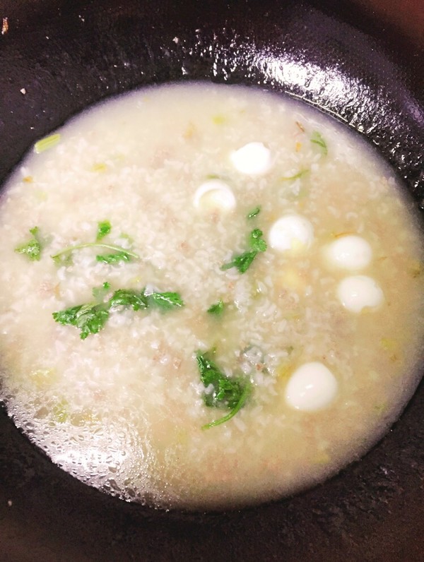 Beef Celery Congee recipe