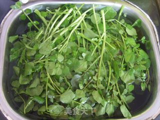 Lao Huo Liang Soup-pork Bone Steamed Watercress recipe