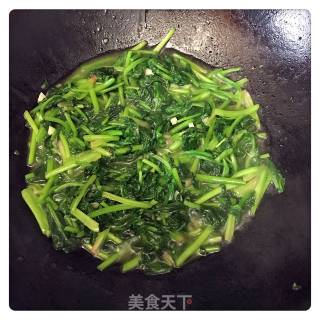 Vegetarian Stir-fried Spinach recipe