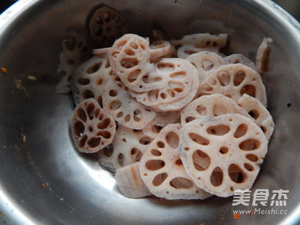 Cold Lotus Root Slices recipe