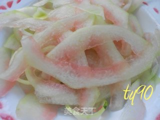 Cold Watermelon Peel recipe
