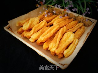 Crispy Fried Dough Sticks recipe