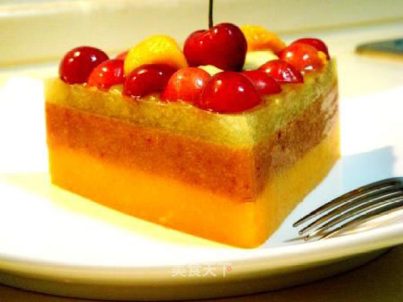 Assorted Fresh Fruit Pudding recipe