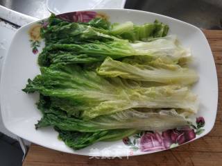 Lettuce in Oyster Sauce recipe