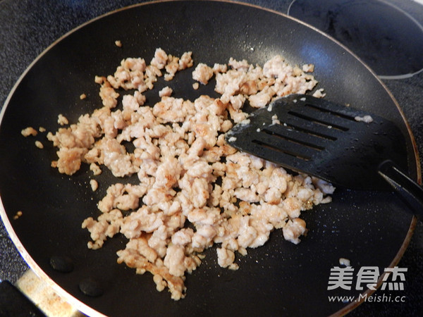 Fried Rice with Minced Meat recipe