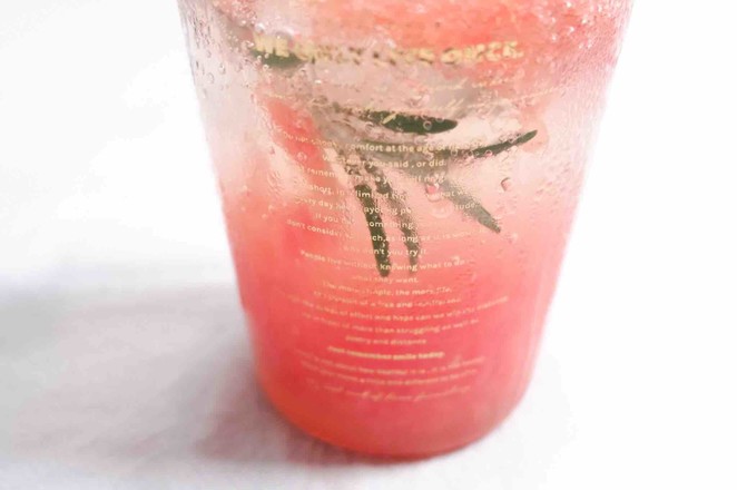 Full Glass of Pomelo Soda recipe