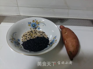 #信之美# Multigrain Sweet Potato Rice Paste recipe