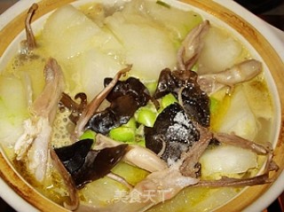 Duck Tongue and Winter Melon Soup recipe