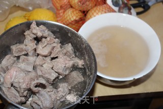 Blanquette De Veau White Beef Stew-a Traditional French Dish from Normandy recipe