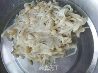 Enoki Mushrooms with Shallot Oil recipe