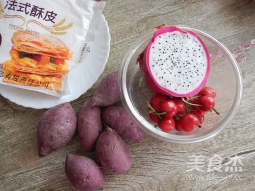 French Purple Potato Pie recipe