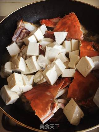 Sister-in-law's Tofu and Crab Pot recipe