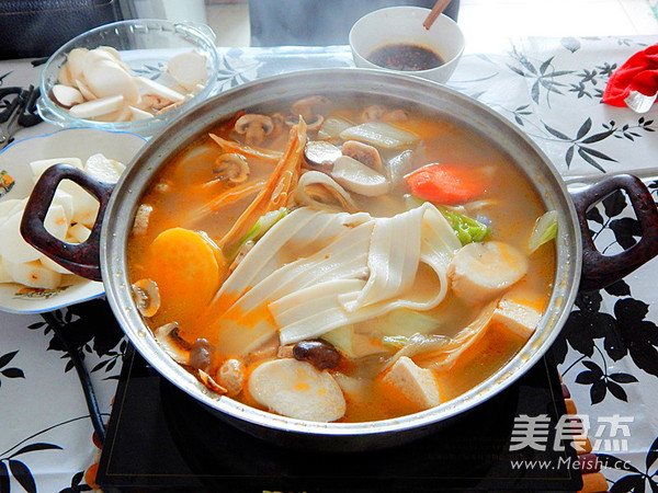 Tomato Pork Ribs Hot Pot recipe