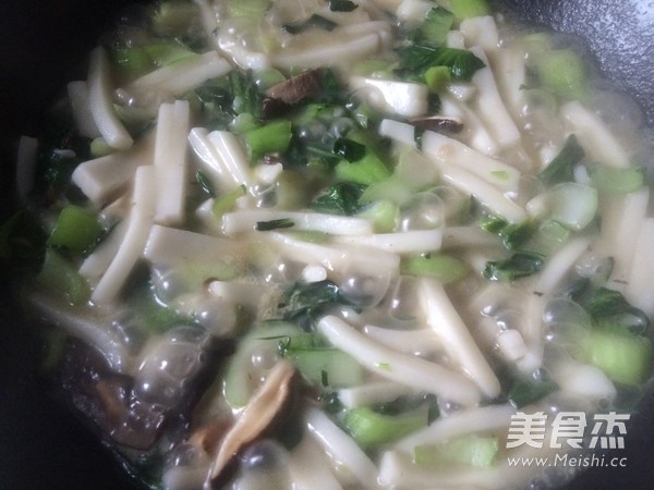 Stir-fried Rice Cake with Shengzhou Soup recipe