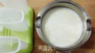 Banana Milk Popsicle recipe